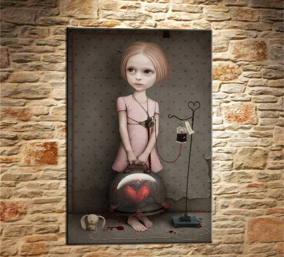 Mark Ryden Pop Surrealism 1 панель абстрактная настенная живопись маслом плакат напечатанная Картина на холсте для гостиной домашний декор 03