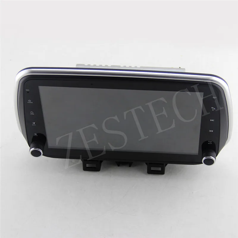 Zetech PX6 Android 9 Автомагнитола gps DVD для hyundai Santa Fe /Tucson Автомагнитола 1 din автомобильный dvd-плеер