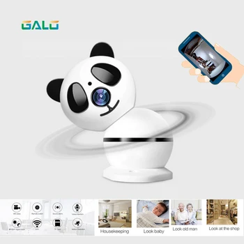 

Panda Home Security IP Camera Wi-Fi Wireless Mini Network Camera Surveillance Wifi 720P Night Vision CCTV Camera Baby Monitor