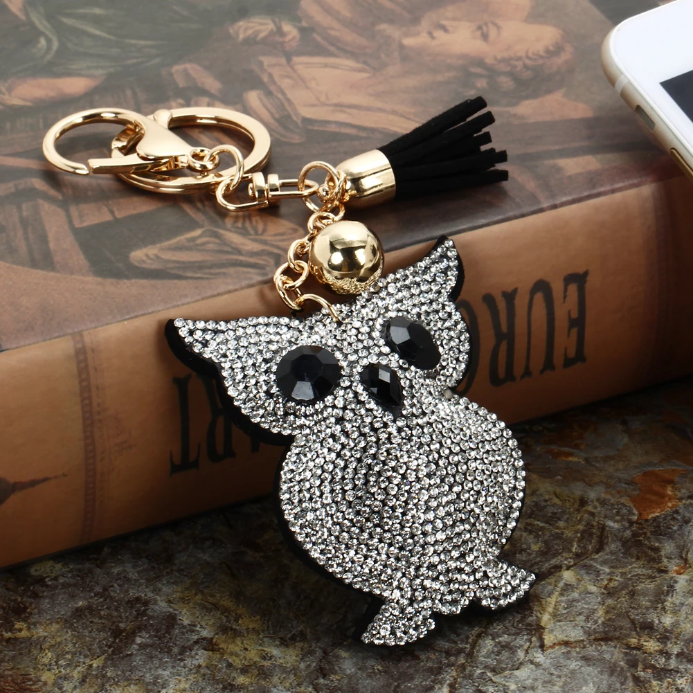 Buy 2018 Fashion Lovely Women Keychain Cover Inlaid