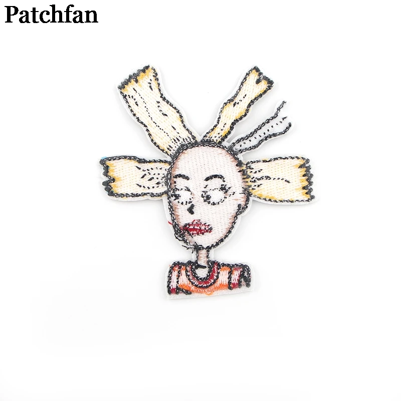 Patchfan 90s для девочек Cynthia Веселая аппликация патчи железные на рубашка одежда