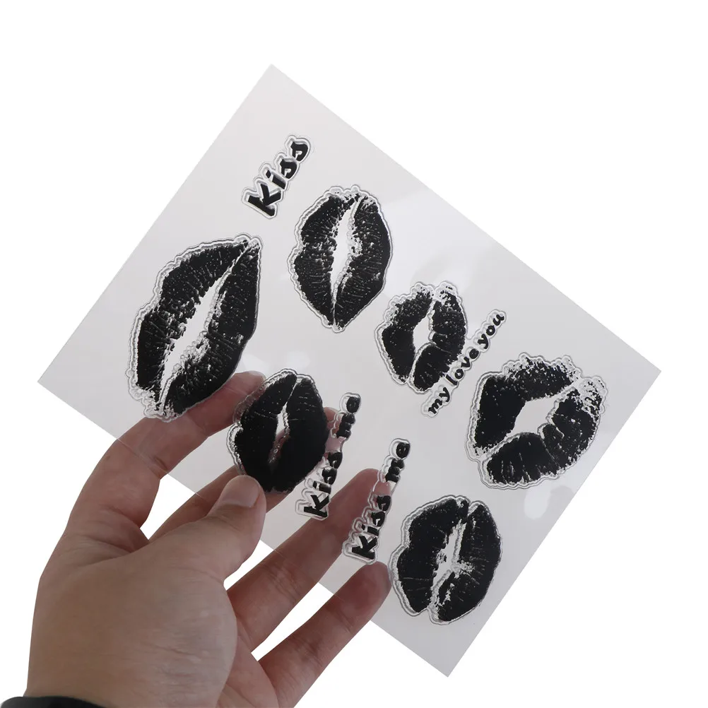 clear stamp transparent Kiss me my love you Scrapbook DIY photo cards account rubber stamp stamp12x15cm clear stamp transparent Kiss me my love you Scrapbook DIY photo cards account rubber stamp stamp12x15cm