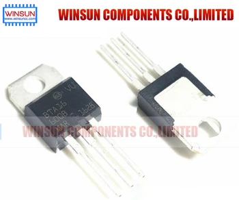 

Free shipping!100pcs/lot BTA16-600B TO-220 BTA16 16A/600V Brand New