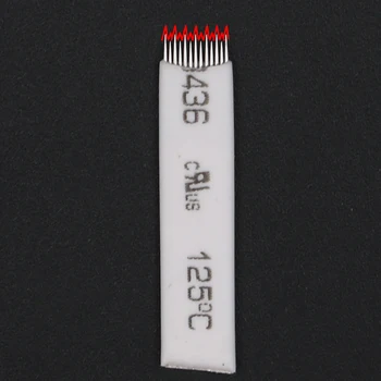 

50 PCS Flat Needle 13 pin Permanent Makeup Blade For Manual Eyebrow Tattoo Pen Microblading Embroidery