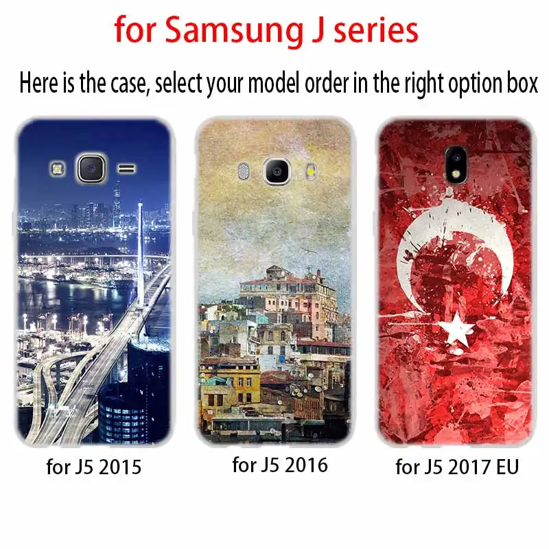 Мягкий чехол для телефона Samsung Galaxy J6 J8 J3 J5 J7 J4 Plus 2018 2016 2017 EU Prime Pro Ace j610 флаг Турция