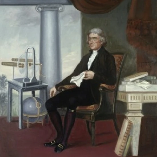 Thomas Jefferson 1743-1826 4th President of the United States Vittorio Bianchini 1797-1880 Italian 18 24 x 36