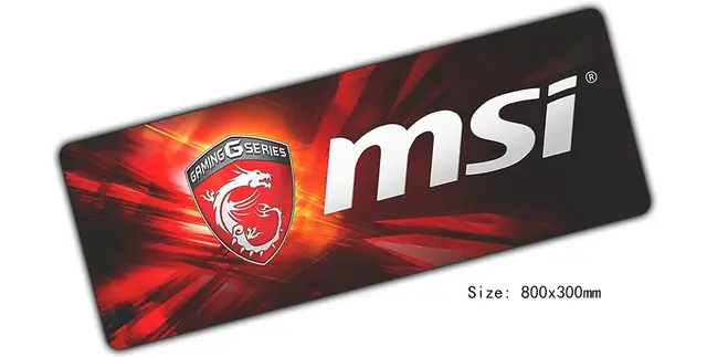 MSI mouse pad 700x300x3mm pad to mouse notbook computer mousepad ...
