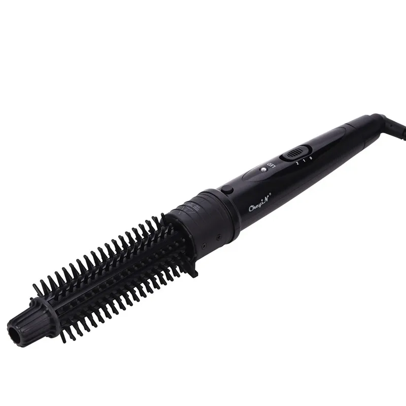 25mm brush 9-32 мм керамические инструменты для укладки волос щипцы для завивки волнистых волос локон электрическая палочка для завивки регулировка температуры ролик утюжок для укладки - Цвет: 25mm brush