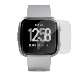 Бесплатная доставка прозрачная пленка для Fitbit Versa защита экрана против царапин защитная пленка пузырьки бесплатно легко установить