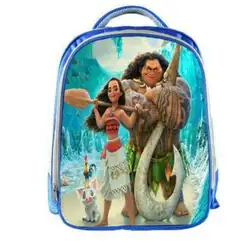 Новый Моана рюкзак принца мальчики девочки школьные сумки vaiana рюкзак для детей повседневные сумки мальчики девочки школьные рюкзаки