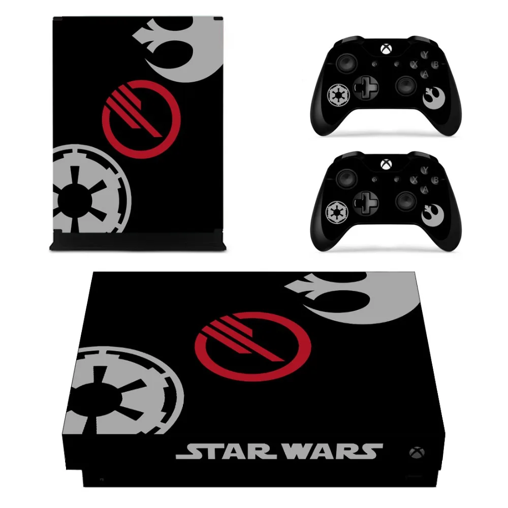 

Film Star Wars Faceplates Skin Console & Controller Decal Stickers for Xbox One X Console + Controller Skin Sticker
