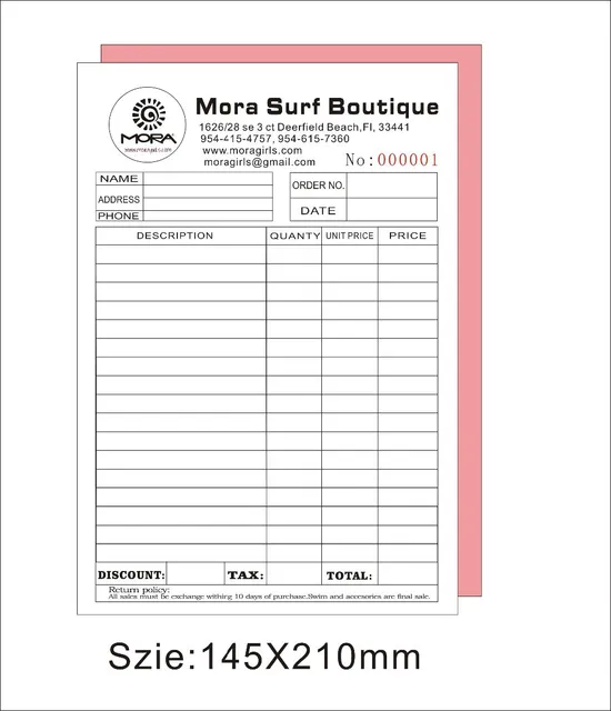 usa invoice