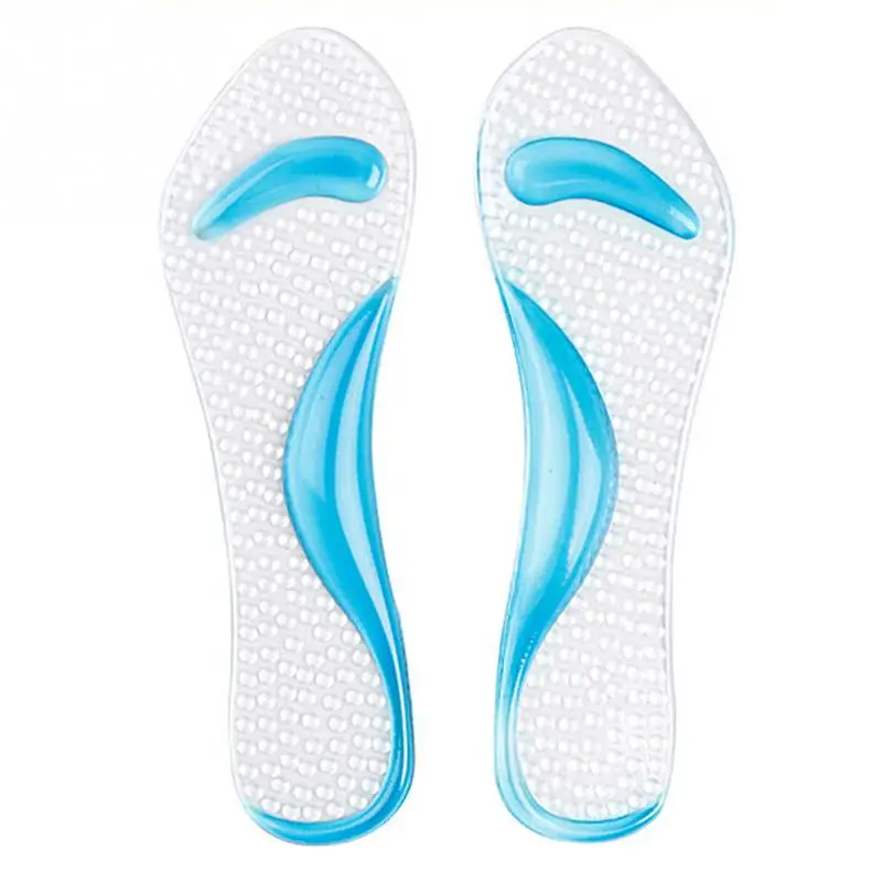 Нескользящие женские гелевые 3/4 длина супинатор Противоскользящий Силиконовый Массаж плюсневой кости подушка ортопедические стельки Высокие каблуки обувь