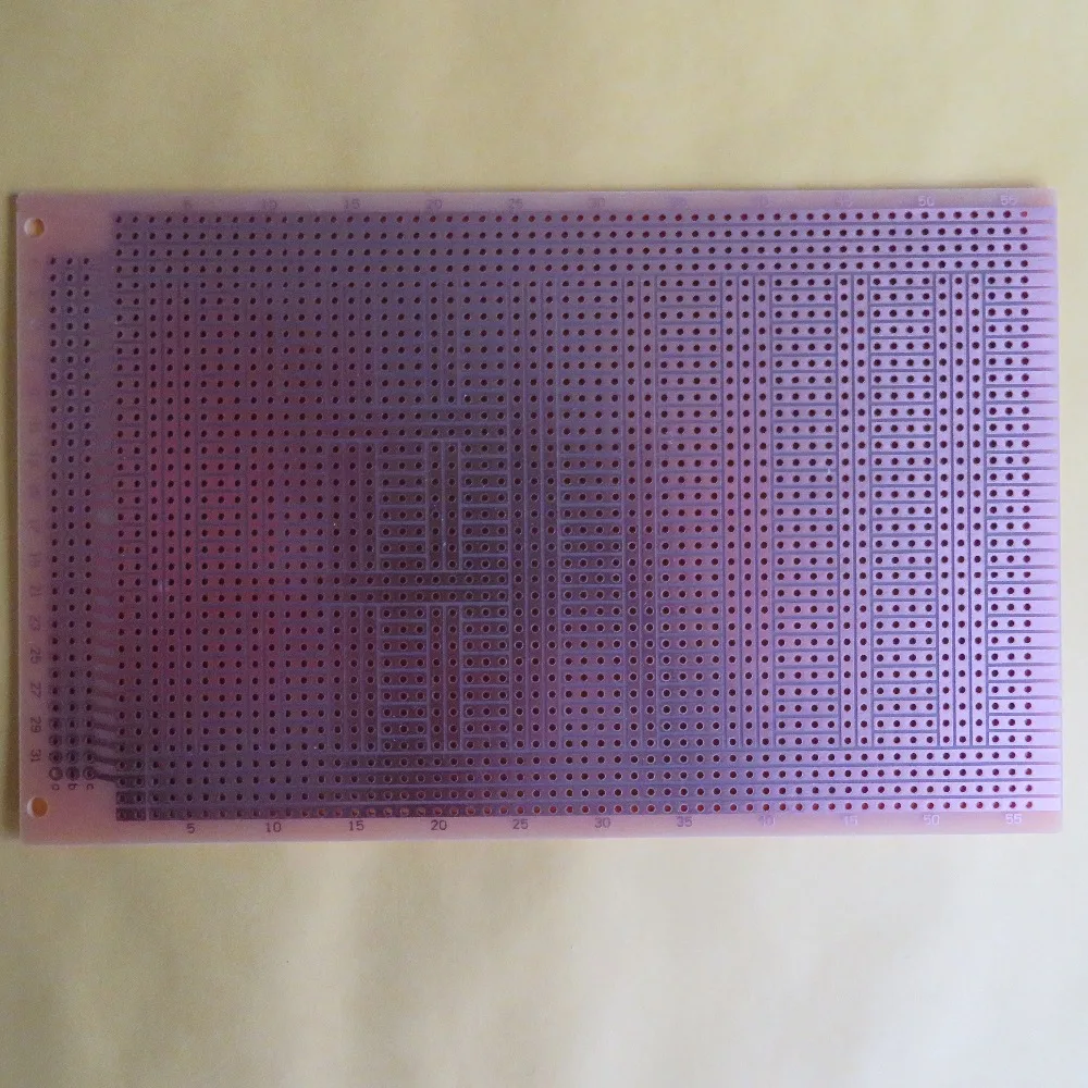 

2pcs/lot 9x15cm joint holes universal Stripboard Veroboard Board Single Side experiment circuit board PCB Platine lochraster