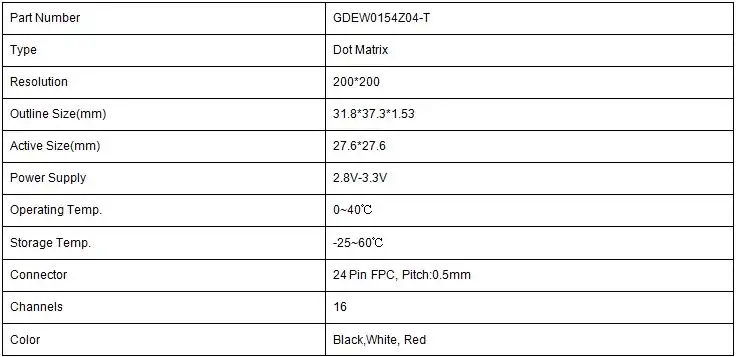 GDEW0154Z04-T参数表