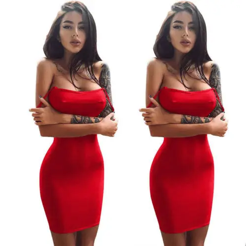 

Sexy Women's Party Clubwear Bodycon Pencil Dress