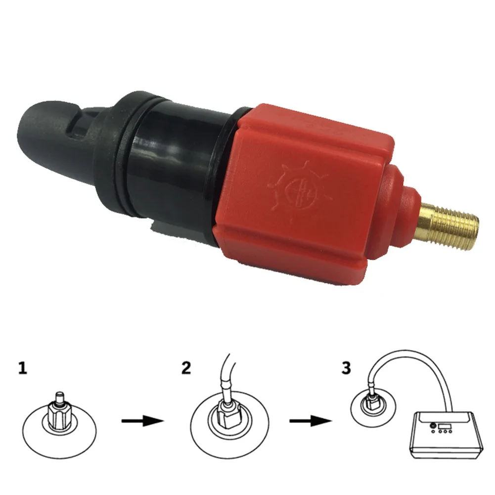Аксессуары резиновая лодка нейлоновая насадка каноэ воздушный насос прочный многоцелевой каяк весла для серфинга Clique адаптер Набор