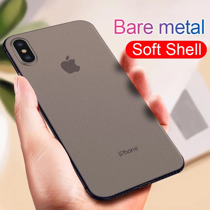

Luxury Ultra Thin 0.3mm Case For IPhone X XR XS Max Phone Case Full Cover For IPhone X XR XS Max Shockproof Protective Case