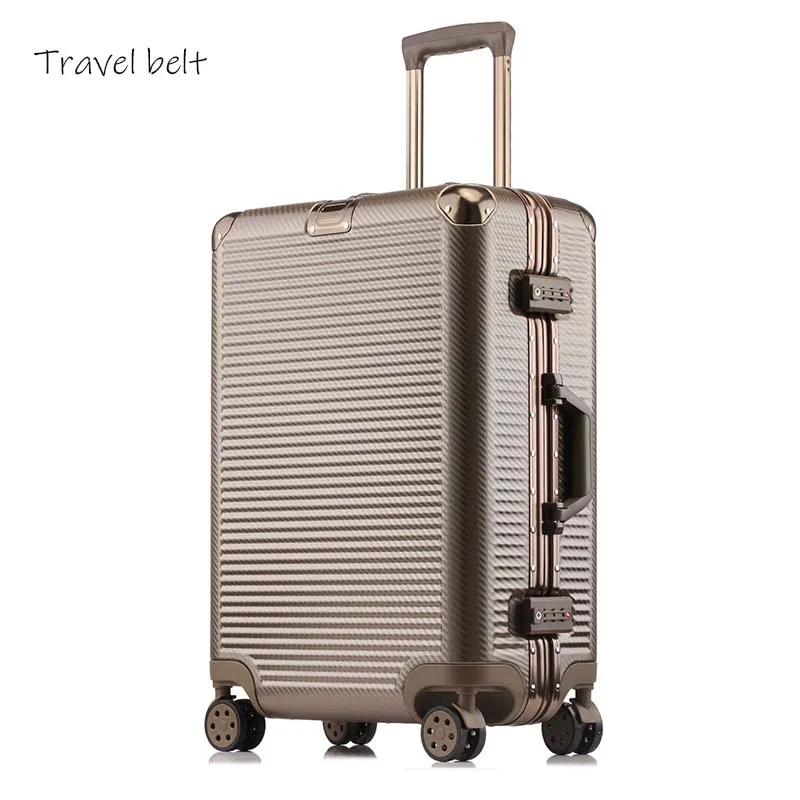 PROD 4000772749254 Travel Belt 100% aluminum frame Rolling Luggage
Spinner brand Travel Bags Men Business Suitcase Wheels High capacity
Trolley