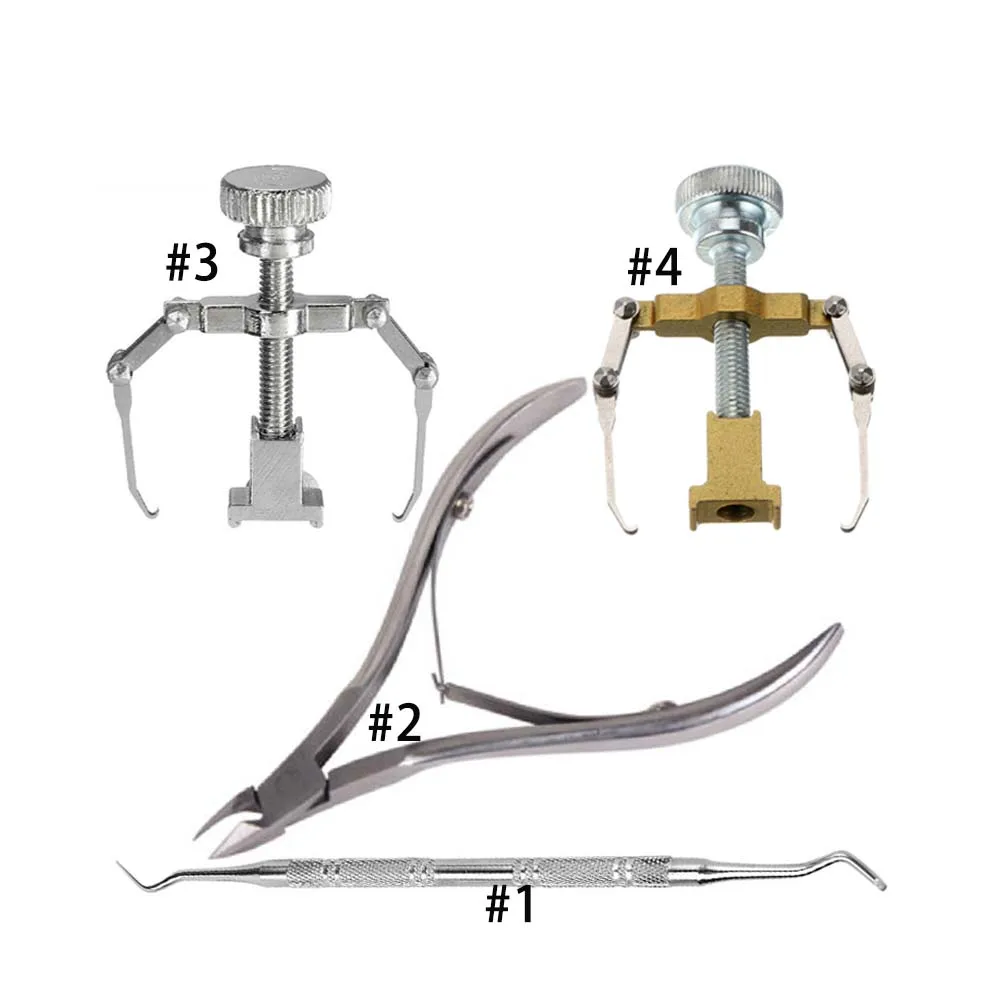 Инструмент для коррекции вросших пальцев ног маникюр клипер педикюр фиксатор восстановление Pro Уход за ногтями на ногах ортопедический корректор ногтей#240389