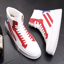 Британская модная мужская обувь из натуральной кожи Молодежные ковбойские туфли на плоской платформе кроссовки Ботильоны удобные zapato hombre botine