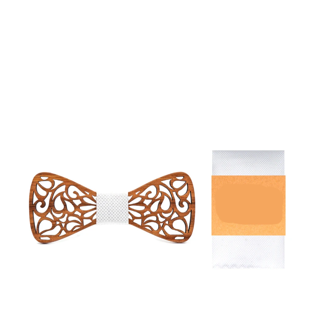 Зебра деревянный полый галстук-бабочка ручной работы винтажный экологический европейский и американский галстук-бабочка горячий