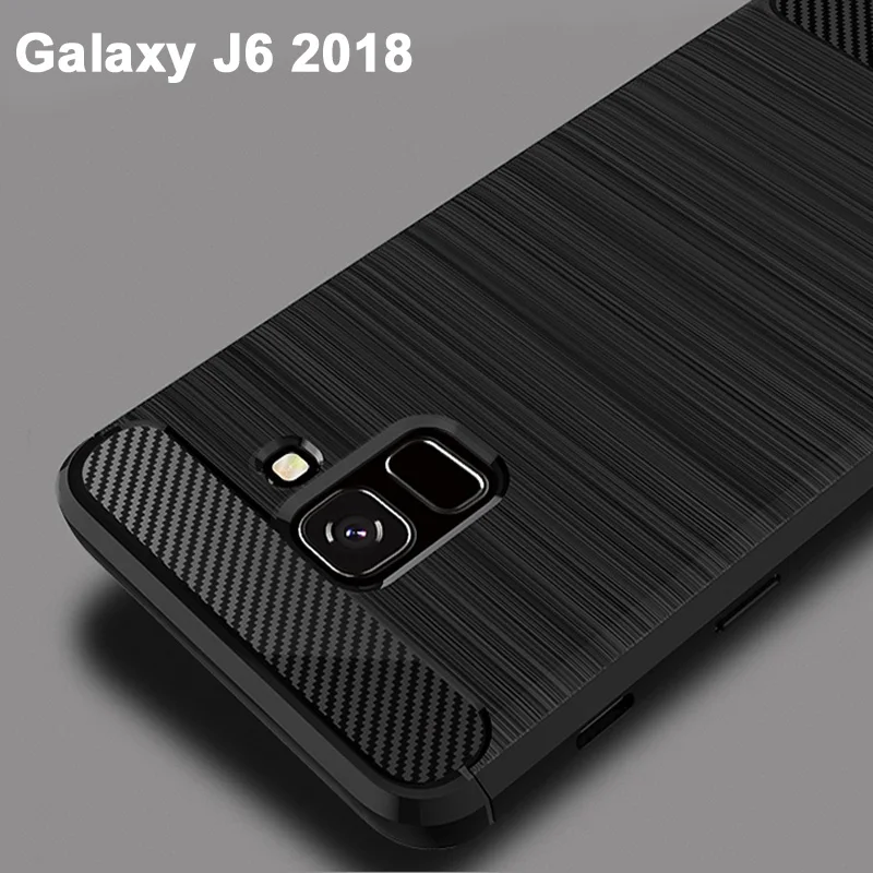 

For Samsung Galaxy J6 2018 case Wiredrawing TPU case for Samsung Galaxy J 6 2018 cover For Samsung J600 Phone case J 600