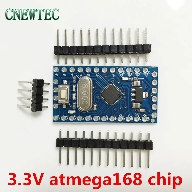 

10pcs pro mini atmega168 Pro Mini 168 Mini ATMEGA168 3.3V/8MHz for Arduino