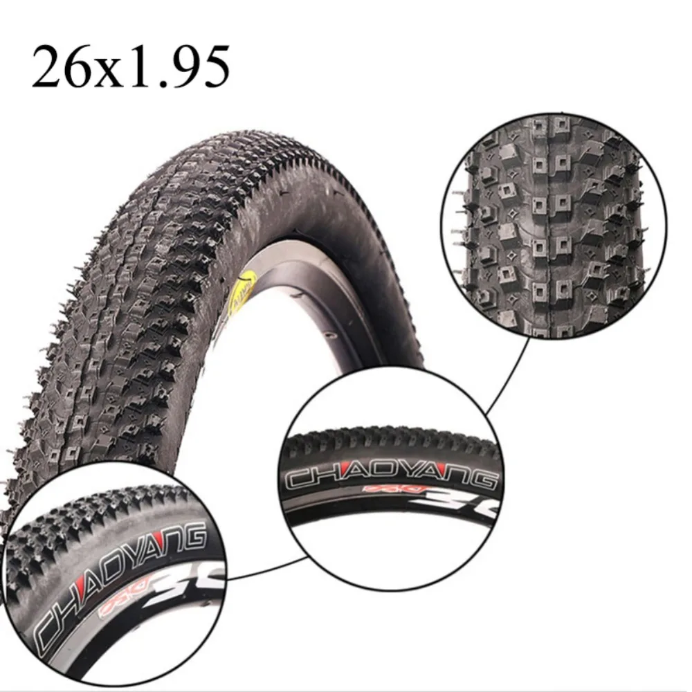 

TIRES full size for size 26 * 1.95 1 Pcs Solid Tire Solid Inflating Tire Bicycle Gear Solid for Mountain Bike
