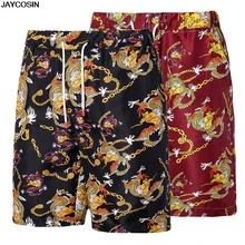 KLV шорты мужские летние модные мужские повседневные пляжные рабочие спортивные брюки с принтом и карманами homme горячая распродажа высокое качество 9605