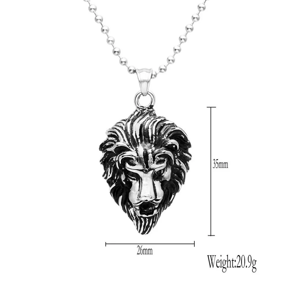 Мужская подвеска из нержавеющей стали в виде льва|pendant for men|stainless steel lion pendantpendant