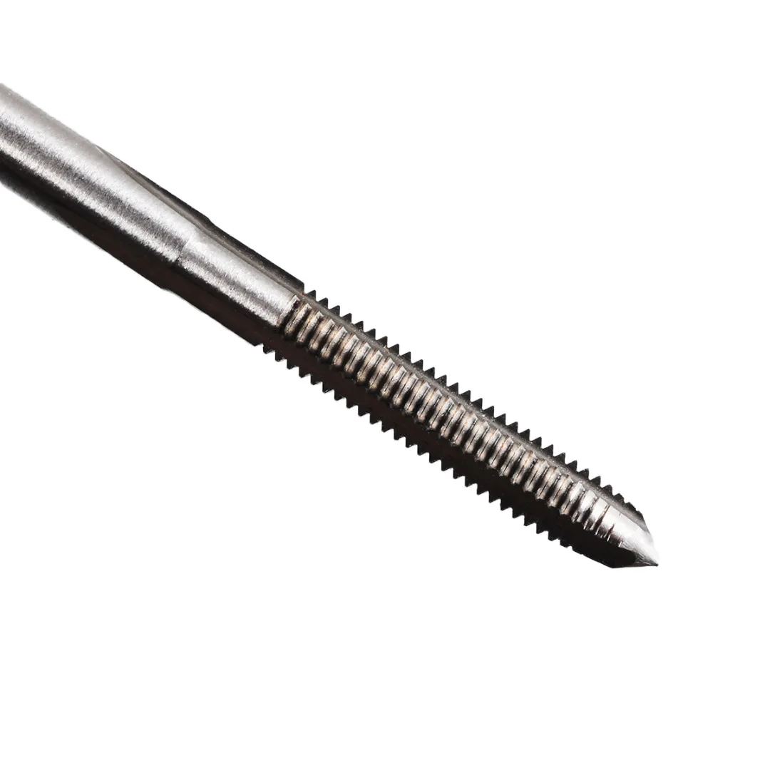 New HSS Metric Taper Plug Tap Industrial Right Hand Thread Drill Bits Tools M1X0.25mm/M2X0.4mm/M3X0.5mm/M4X0.7mm/M5X0.8mm