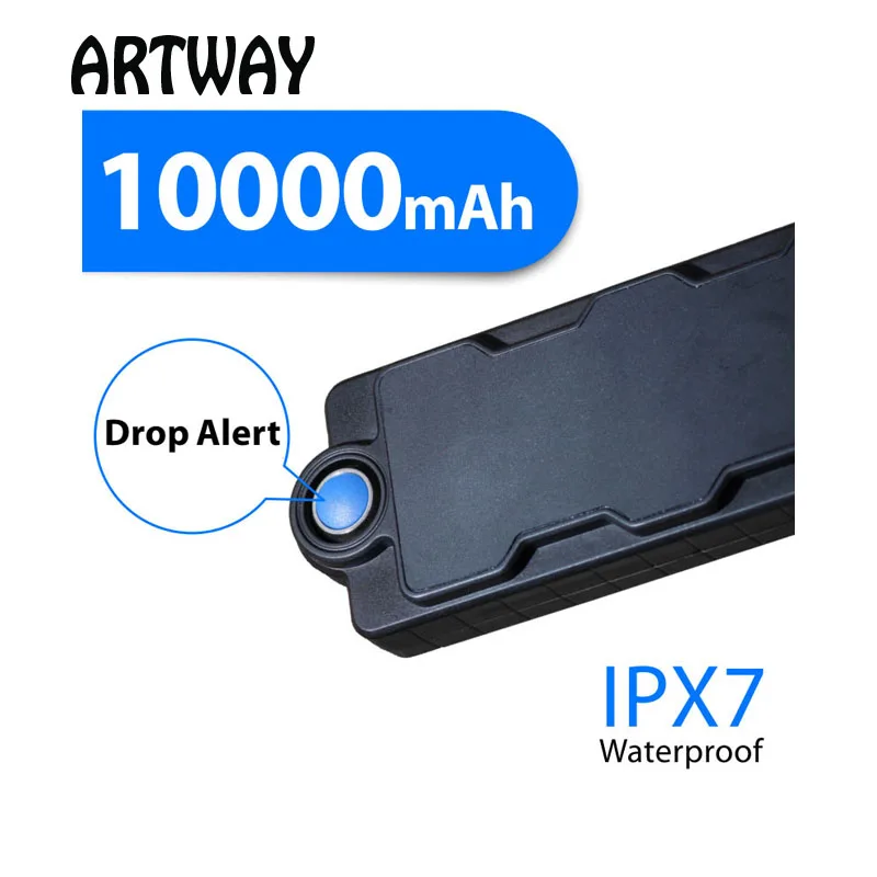 TK10SE Magnet GPS Tracker car 10000mAh Big Battery Vehicle Assets Boat Anti theft Drop Alarm gps Tracker gsm locator