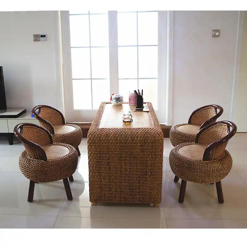 100 Handmade Rattan Chair Set Furniture Sofa Living Room Small Outdoor Indoor Sofas Dining