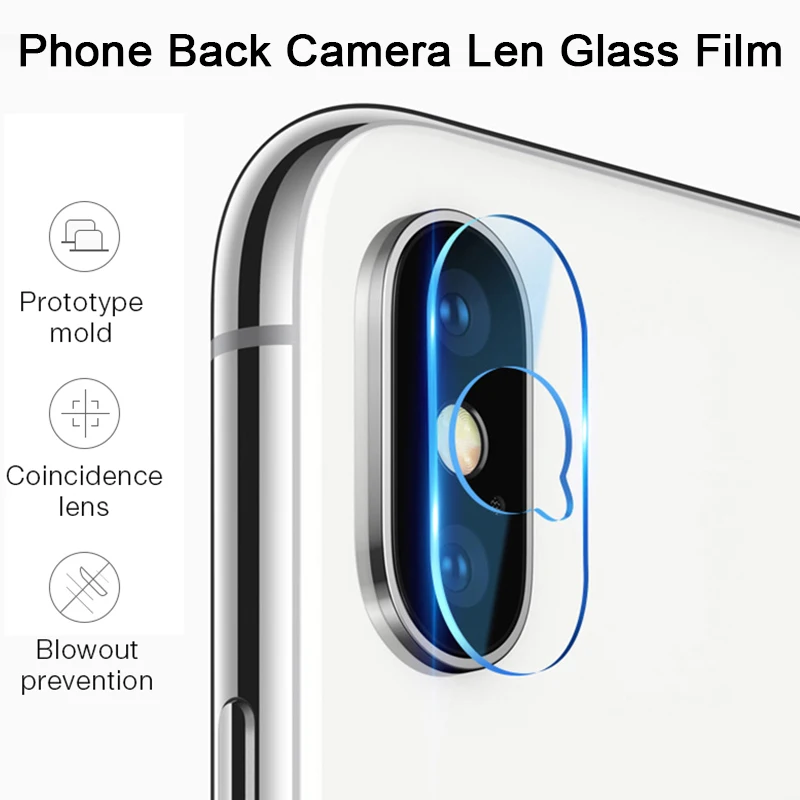 HD Camera Film For Apple iPhone X 8 7 6 6S Plus Back