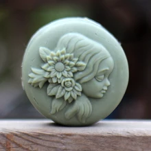 Николь силиконовая форма для мыла дизайн Mori Girl натуральная форма для шоколадных конфет ручной работы