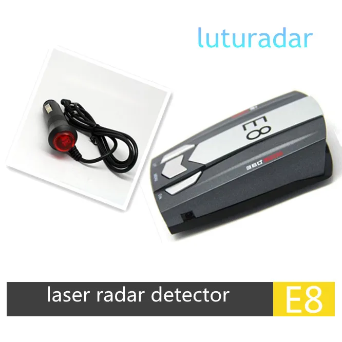 Full Band Scanning Voice Anti Police LED screen display E8 Radar