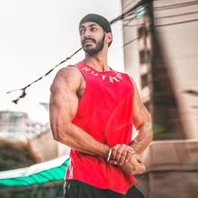 Дизайн, модная майка, мужская спортивная одежда, спортивная майка, бодибилдинг, Стрингер, майка без рукавов, майка