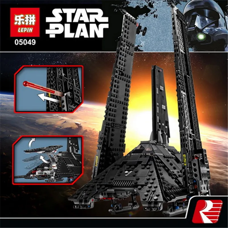 

AA Lepin 05049 898Pcs Shuttle Building Blocks Self-locking Bricks DIY Educational Toys Compatible with 75156