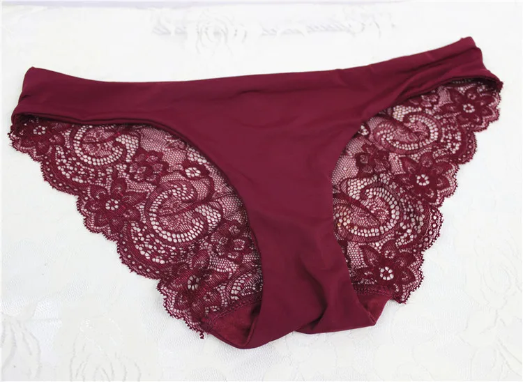 Дамское женское нижнее белье кружевные трусики пикантные Culotte Femme Panty Fancy Calcinha renda для женщин бесследные промежности хлопковые трусы