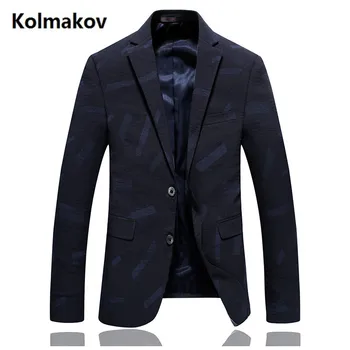

Men Blazer 2019 Spring Men's Slim Fit Man Blue And Black Blazer Casual Suit Jacket Blazers Smart Casual Wedding Formal Wear