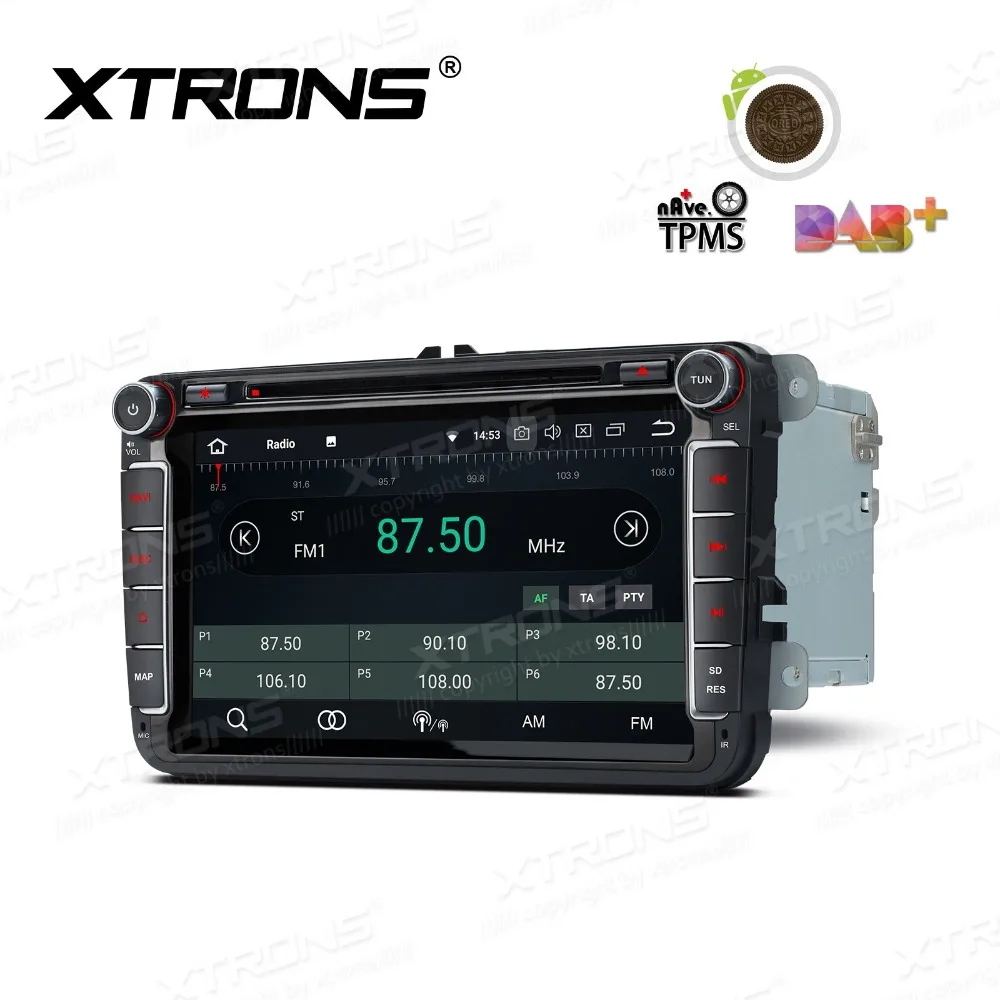 Discount XTRONS 8" Android 8.1 Car DVD Player RDS Radio WIFI GPS for Volkswagen vw Beetle Bora Caddy Passat CC Sharan T5 Multivan Touran 2