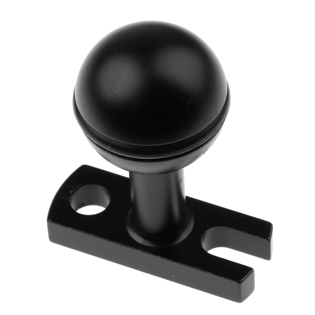 

1' Ball Base Adapter Fit Tray Arm Underwater Photography Diving Light System Underwater Base Ball Adapter corrosion-resistant