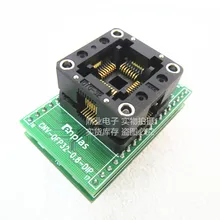 QFP32 LQFP32/DIP32 0,8 мм burn-в гнездо золотое покрытие тестовая плата для интегральных схем сиденье Тесты гнездо Тесты скамья