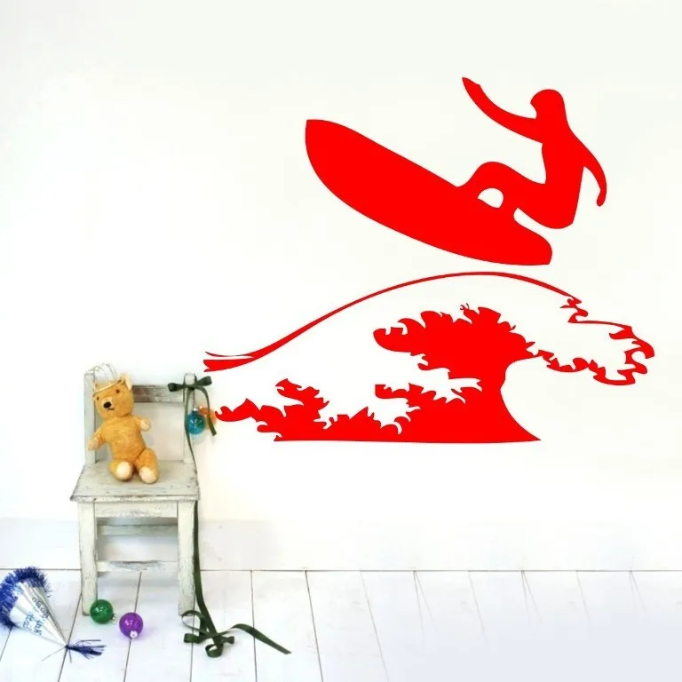 decor-sticker-Surfer-surfboard-Wall-sticker-Vinyl-Decals-home-kids-nursery-room-wall-Art-mural-home (2)