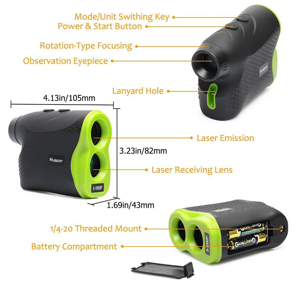 laser Range Finder Fita Métrica Roleta Esportes