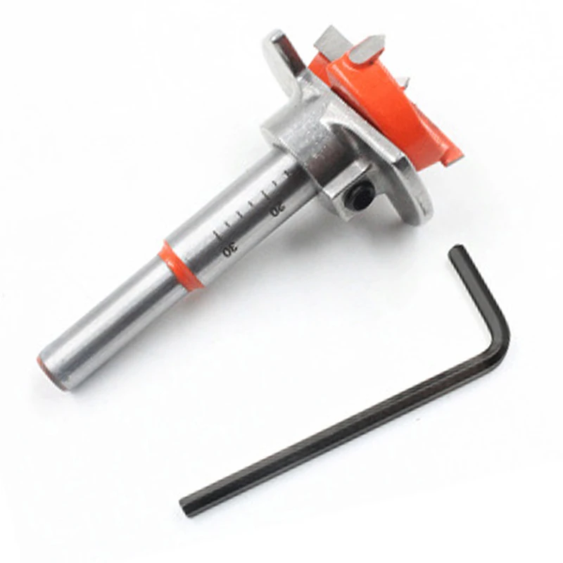 

Set For electric Machine 10mm-30mm hole Hole Saw Part Allen Key 25mm*8mm shank 35mm Steel Adjustable Drill Bit