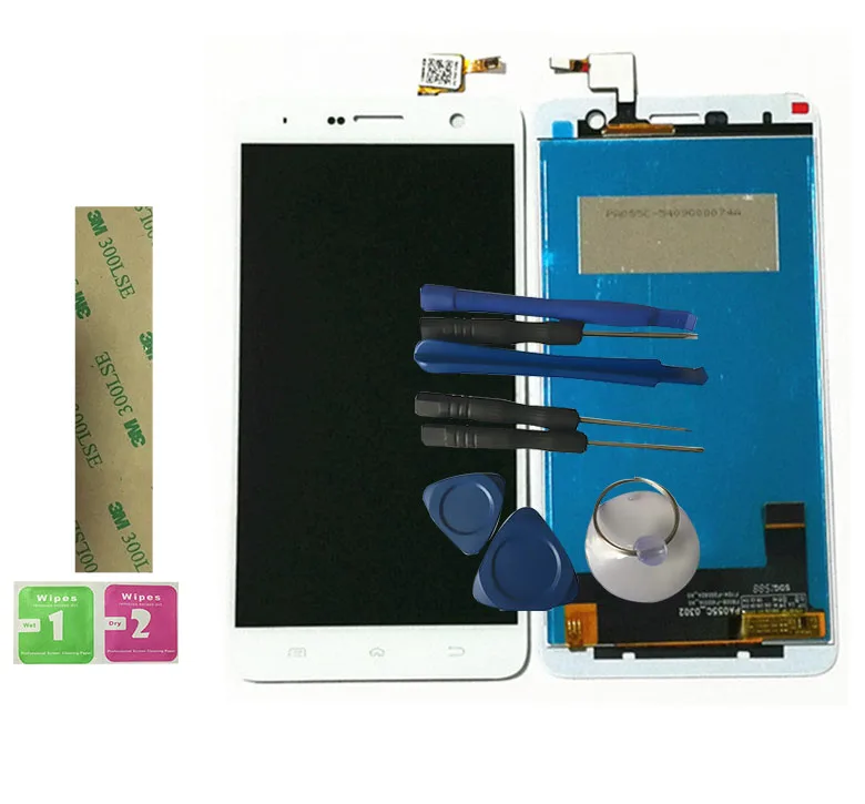

RYKKZ For 80701-0A5676B Touch Screen With PA055C-0302 Lcd Display Digitizer Assembly Replacement With Tools+3M Sticker
