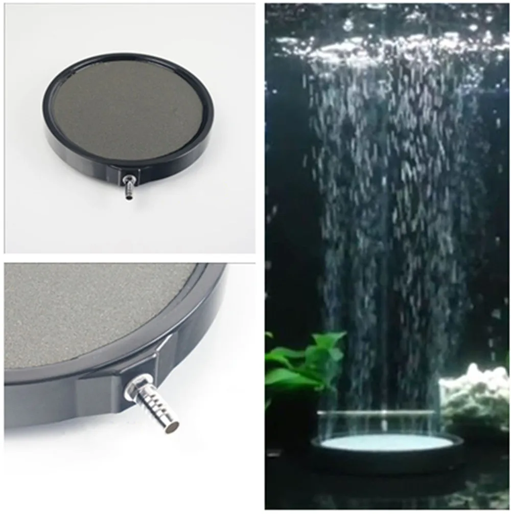 

1Pc 4cm - 20cm Dia Aquarium Air Bubble Stones Plate Fish Tank Air Pump Aerator Hydroponic Oxygen Bubbles Stone Accessories