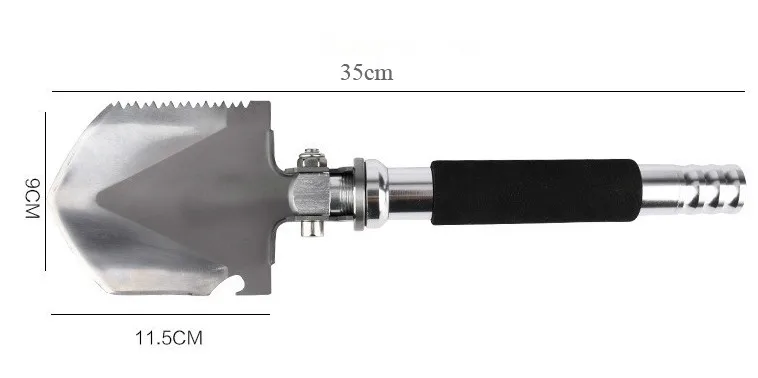 Наружная Складная лопата профессиональная 420 углеродистая сталь многофункциональная лопата для кемпинга нож пилы рыболовные охотничьи инструменты для выживания